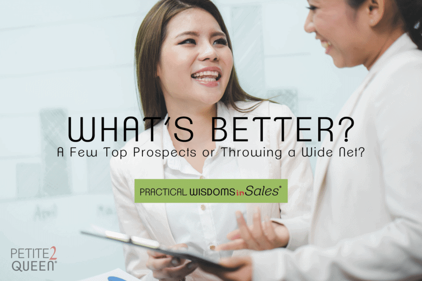 few top prospects vs. a wide net