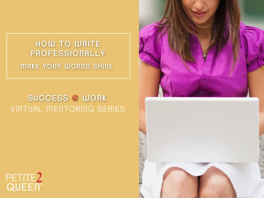 How to Write Professionally Webinar