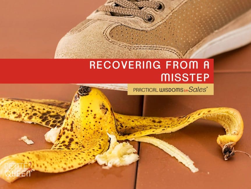 Recovering from a Misstep