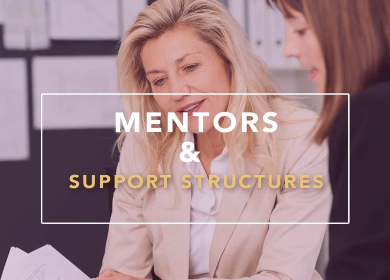 mentors support structures