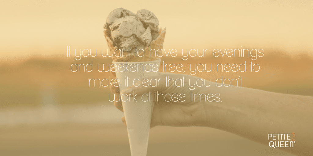 PWAW Setting Boundaries - Evenings & Weekends