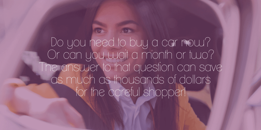 PWFL Buy a Car 1 - Careful Shopper