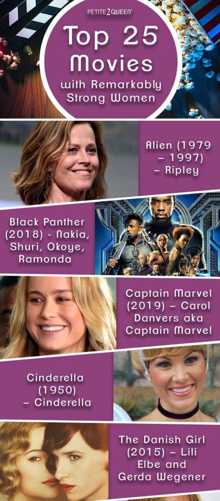 The Top 25 Movies Highlighting Remarkably Strong Women